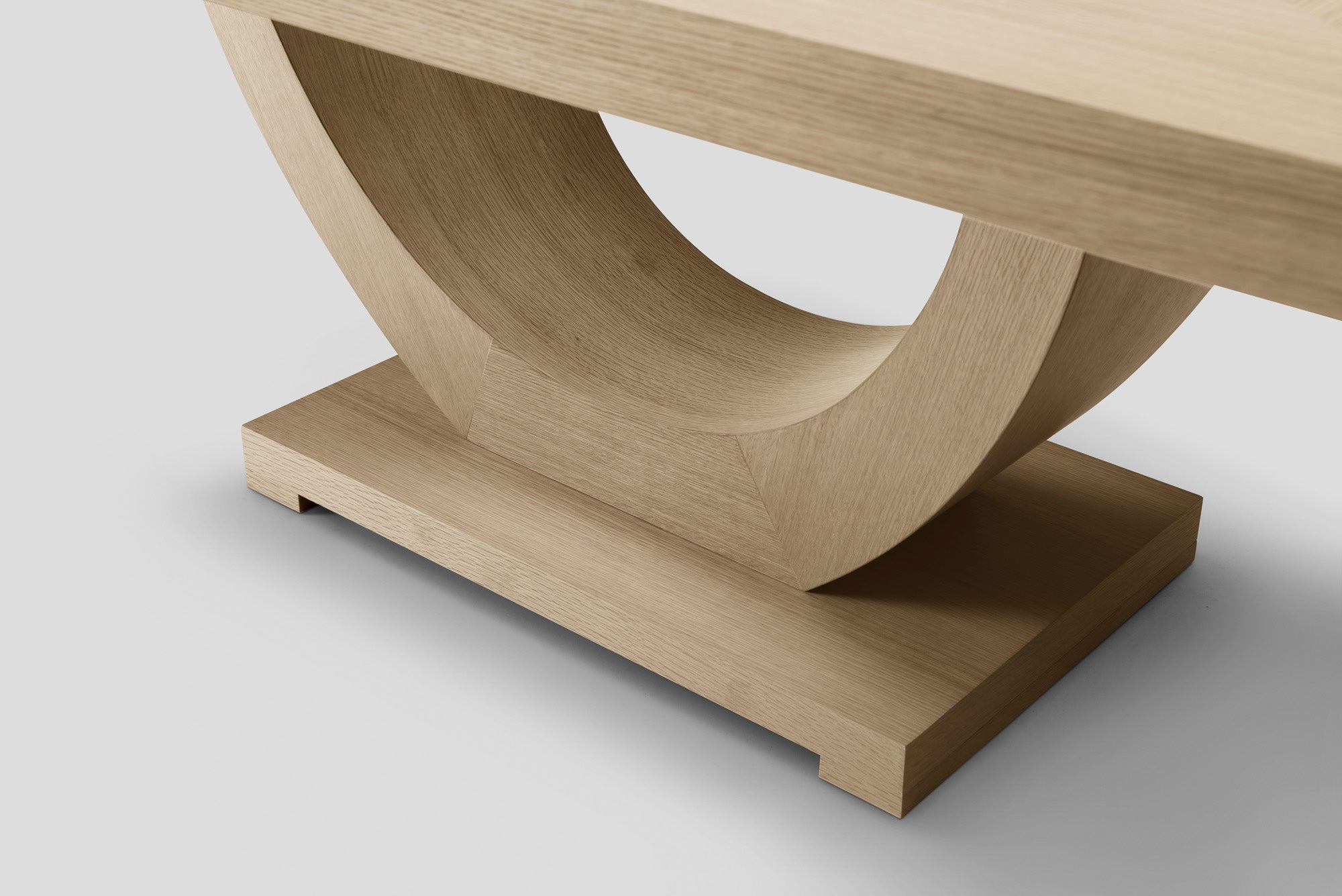 SHERES "Lauren" Dining Table Natural Oak