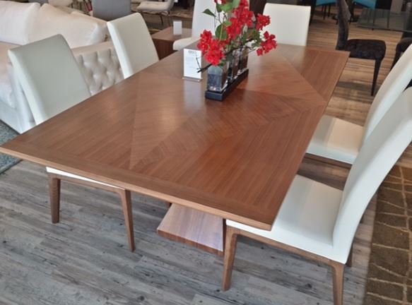 SHERES "Angles" Dining Table Walnut