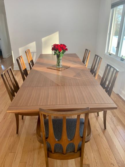 SHERES "Angles" Dining Table Walnut
