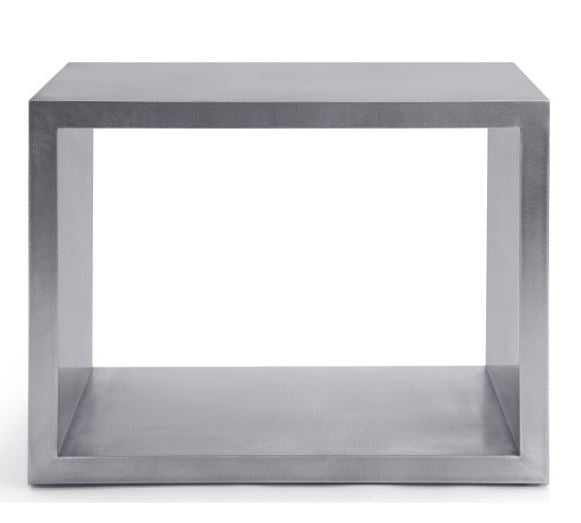 SHERES "Piero" Lamp Table Stainless Steel