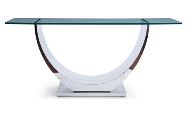 SHERES "Marseilles" Console Table Stainless Steel