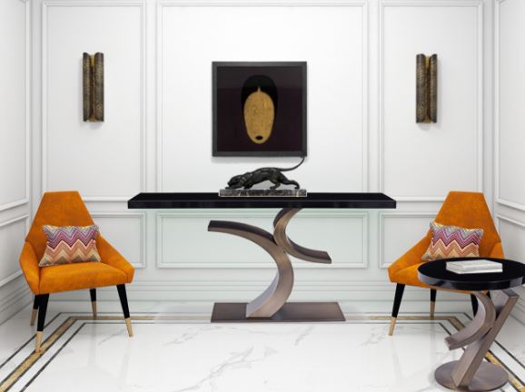 SHERES "Cosmopolitan" Console Bronze