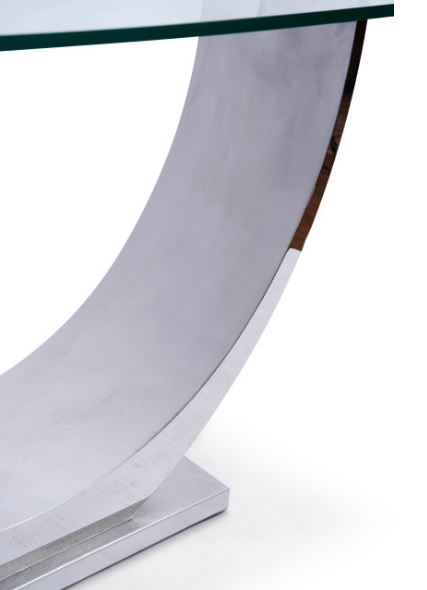 SHERES "Marseilles" Console Table Stainless Steel
