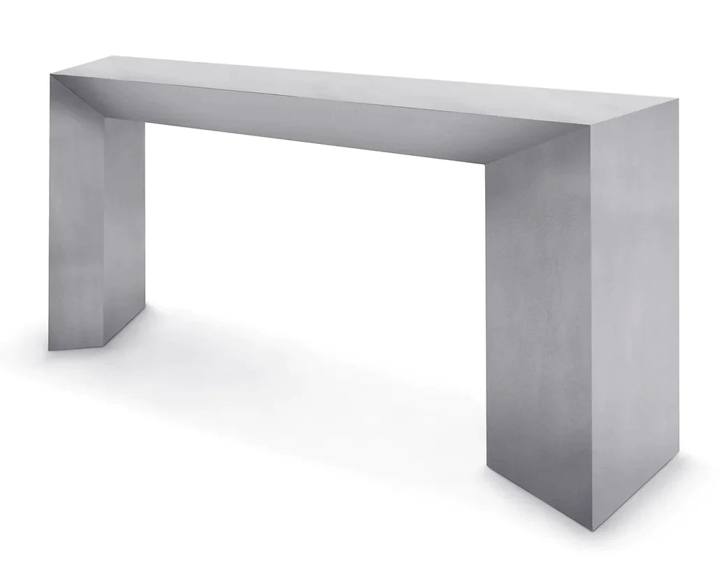 SHERES "Naples" Console Table Stainless Steel