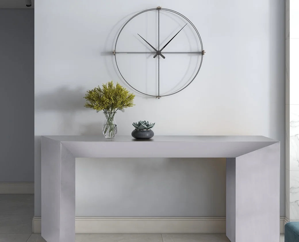 SHERES "Naples" Console Table Stainless Steel