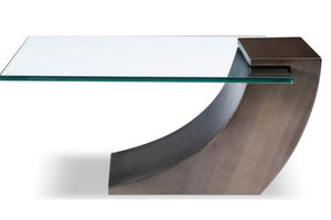 SHERES "Clasp" Cocktail Table, Antique Brushed Bronze