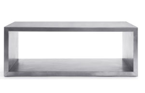 SHERES "Piero" Cocktail Table Stainless Steel