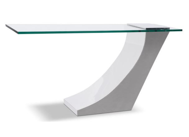 SHERES "Clasp" Console Table Stainless Steel