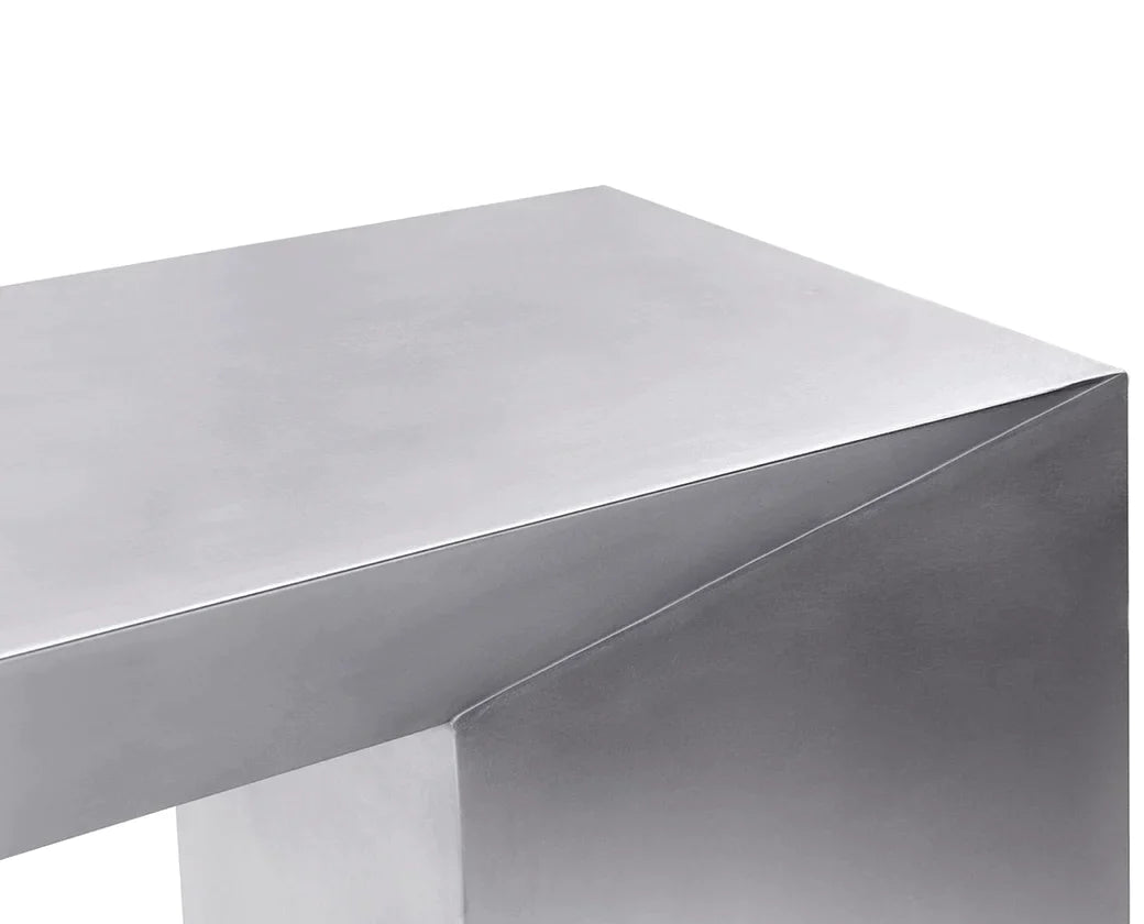 SHERES "Naples" Console Table Stainless Steel