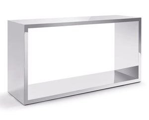 SHERES "Piero" Console Table Stainless Steel