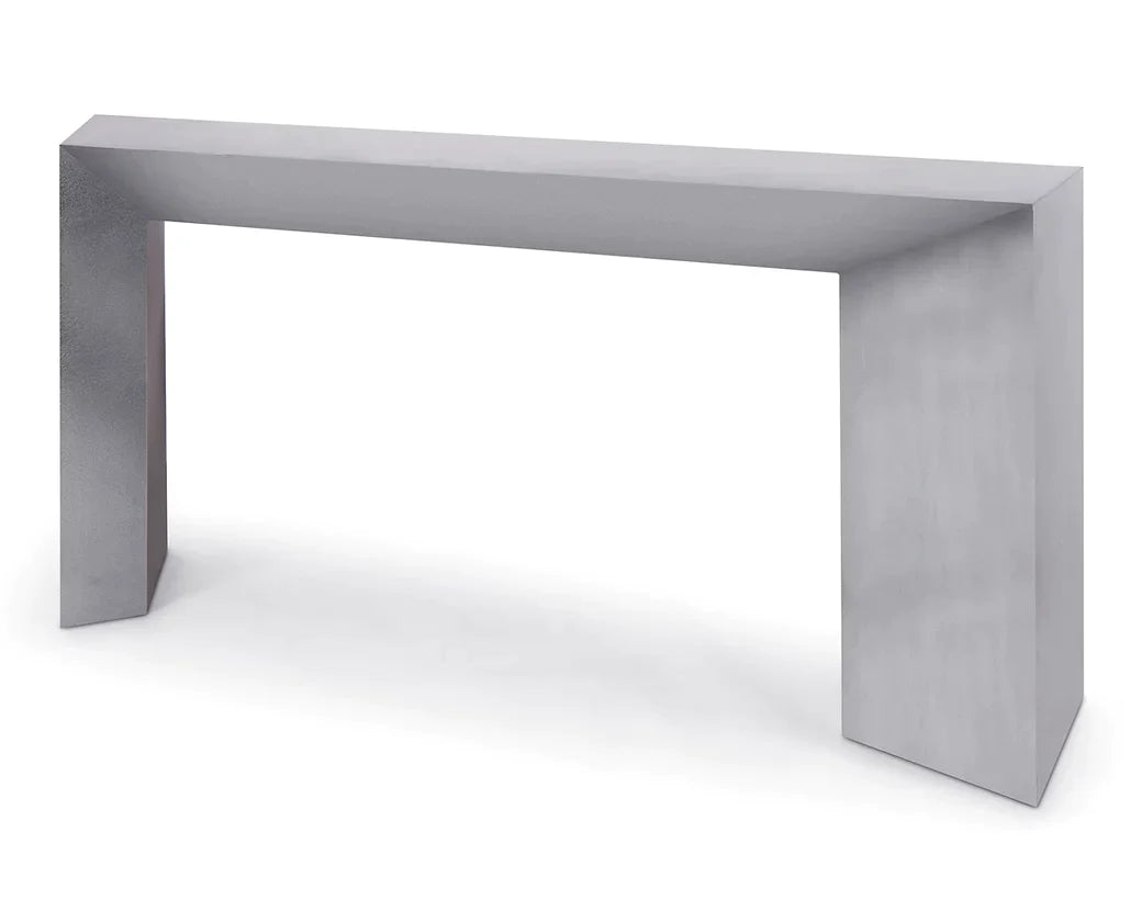 SHERES "Naples" Console Table Stainless Steel